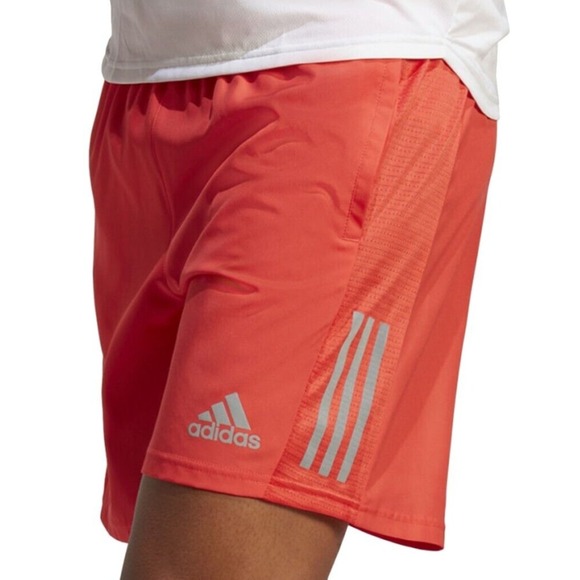 Adidas Aeroready 7" Mens 2XL Running Shorts w/ Liner Zip Pocket 3-Stripes Active - Picture 1 of 16